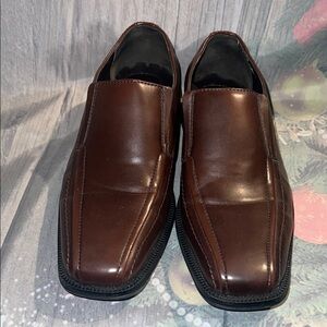 Alfani Men's Classic Slip-On Dress Shoes - Brown preowner